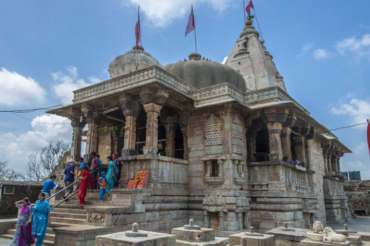 09 - India - Chittorgarh - fuerte de Chittorgarh - templo hindu Kalika Mata